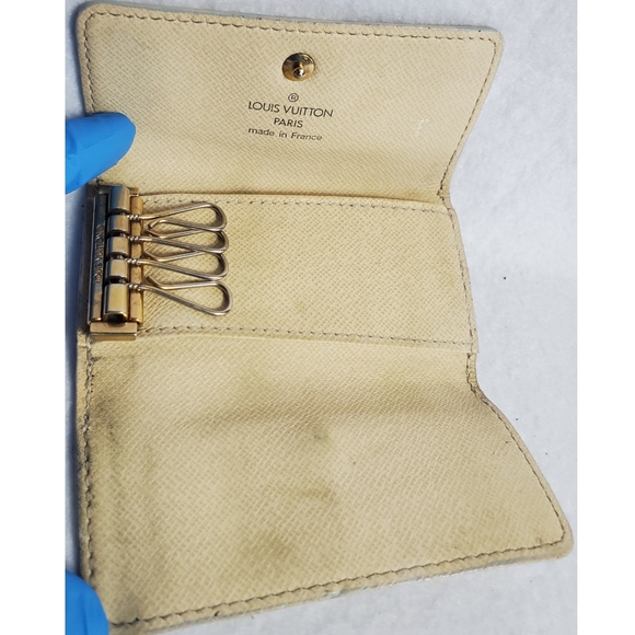 Authentic Preowned LV Damier Azur Key Chain - Picture 2 of 7